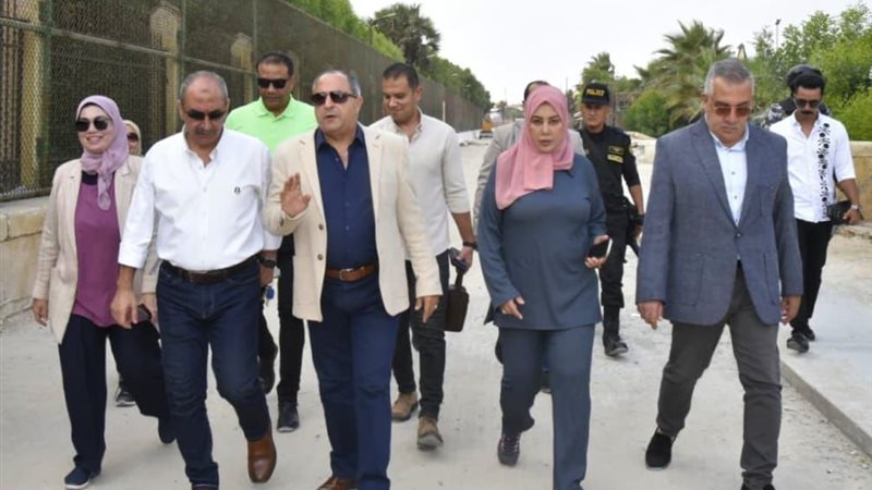 جانب من الجولة التفقدية