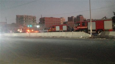 الحماية المدنية تسيطر على مخزن دراجات نارية بسمنود محافظة الغربية