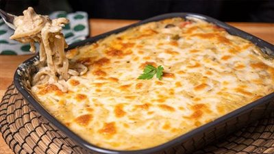 طريقة عمل المكرونة النجرسكو بالفراخ.. وصفة لذيذة وسريعة 