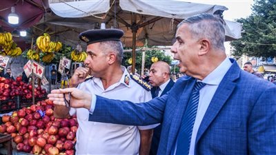 فكهاني أغلق مدخل طريق.. محافظ الإسكندرية يوجه بإزالة تعديات الباعة الجائلين 