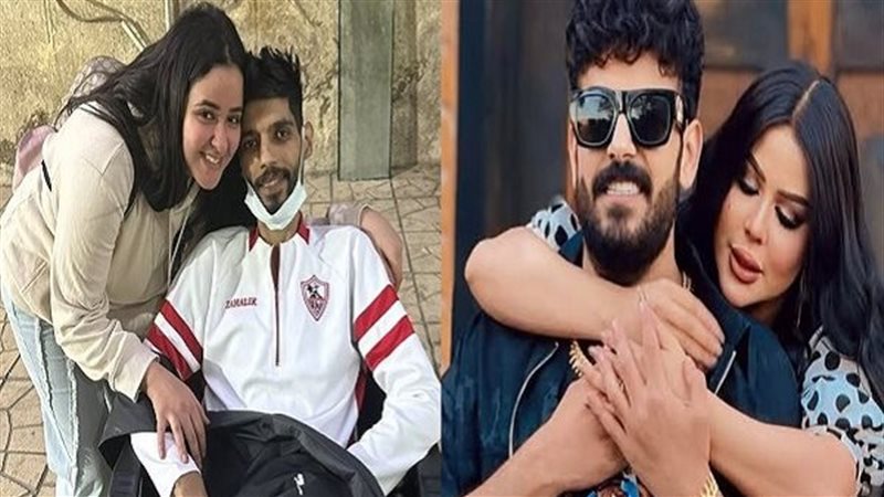 إسماعيل الليثي وزوجته