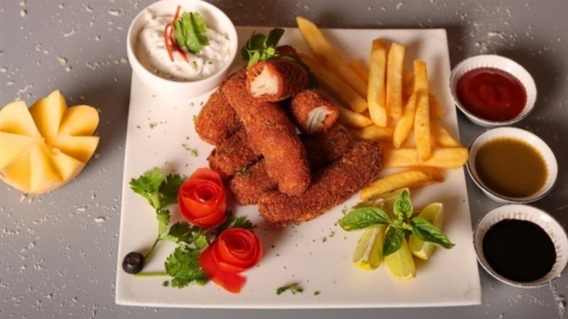  أصابع السمك مقلية