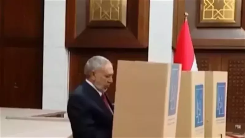 رئيس البرلمان العراقي محمود المشهداني