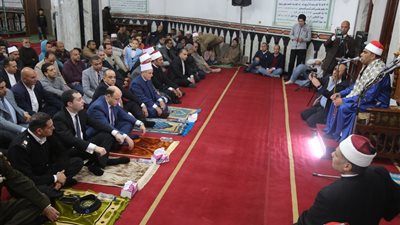 محافظ كفرالشيخ يشهد الاحتفال «بليلة القدر» المباركة للعام 1446 هجرية بمسجد الفتح