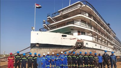 الشركة المصرية البورسعيدية تبدأ عمليات الصيانة خلف السد العالي