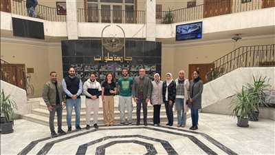 جامعة حلوان تعزز التبادل الأكاديمي الدولي ضمن برنامج Erasmus