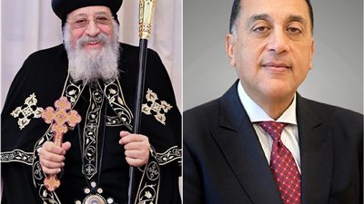 البابا تواضروس الثانى يهنئ شيخ الأزهر والحكومة بعيد الفطر المبارك