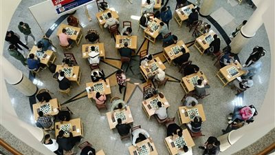 بالصور.. جامعة كفر الشيخ تنظم البطولة الرمضانية للشطرنج