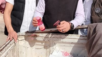 ضبط مزور أختام الحيوانات المذبوحة في الباجور بالمنوفية