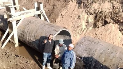 بتكلفة 21 مليون جنيه.. محافظة الدقهلية تغطى ترعة أم سمك بمنية النصر