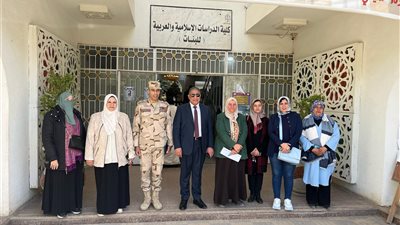 نائب رئيس جامعة الأزهر: طالبات فرع البنات نموذج مشرف للوعي الوطني