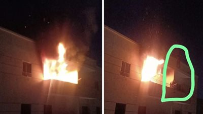 التحقيق في اندلاع حريق وحدة سكنية وإصابة طفلين بالإسماعيلية 