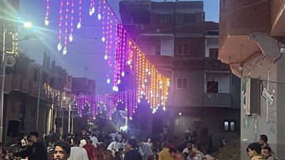 بمشاركة 3 آلاف صائم.. أهالى قرية المريج بشبين القناطر بالقليوبية ينظمون أكبر افطار جماعى