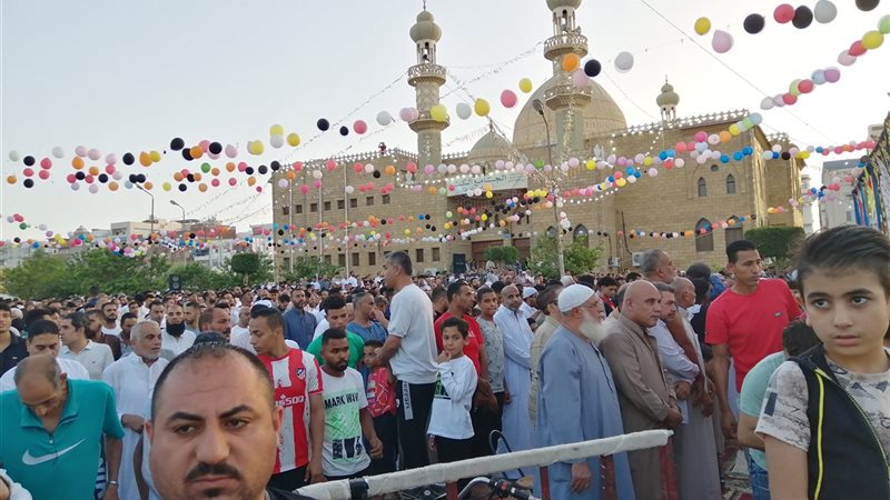 صلاة العيد في السويس..