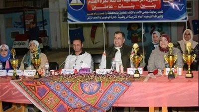 تفاصيل ختام فعاليات الدورة الرمضانية التعليمية لكرة القدم بمدارس دمياط