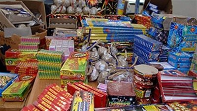 الأمن العام يضبط ورشة لتصنيع الألعاب النارية بمحافظة الفيوم