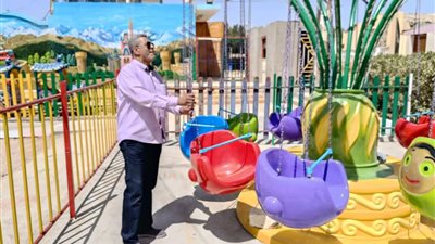 تفتيش على مدن الألعاب بنادي الألومنيوم وقرية طوبيا في نجع حمادي بقنا| صور