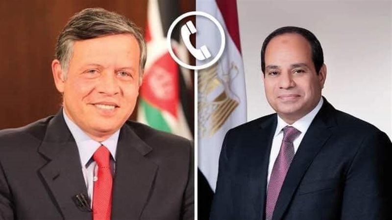الرئيس السيسي والعاهل