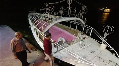 حملة تفتيشية على اللانشات والمراكب النيلية بنجع حمادي استعدادا لعيد الفطر|صور