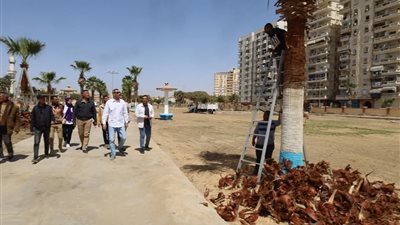 محافظ السويس يتابع جهازية الحدائق استعدادًا لعيد الفطر ويحذر من الملاهي العشوائية