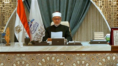 مصر الداعم الأول للقضية.. إشادات بشأن ظهور خريطة فلسطين على مكتب مفتي الجمهورية