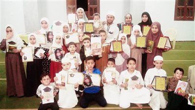 مساجد الفيوم تحتفل بتكريم حفظة القرآن بمشاركة قيادات الأوقاف | صور