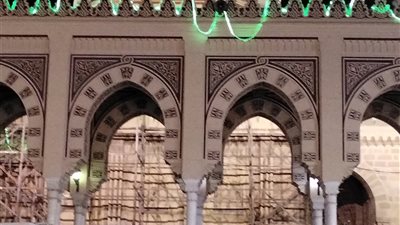 تجهيز مسجد السيد البدوي لاستقبال المصلين في عيد الفطر المبارك