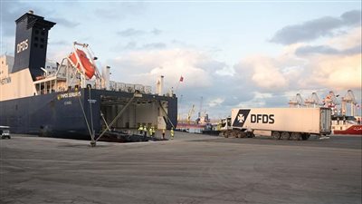 أبرز المعلومات حول خط الرورو بين مينائي دمياط وتريستا الإيطالي