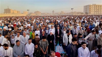 لا للتهجير.. تسقط تسقط إسرائيل .. أهالي طامية بالفيوم يدعمون موقف مصر ضد التهجير من الساحات والمساجد في عيد الفطر