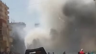 في أول أيام العيد .. حريق هائل يلتهم مصنع بلاستيك بالغربية 