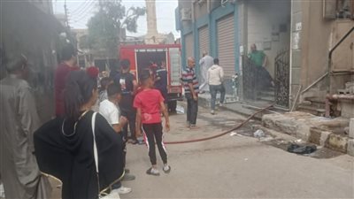 السيطرة على حريق فى غرفة ملحقة ببرج الندا بالمنوفية 