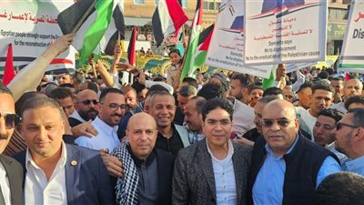 العرابي: في مشهد وطني.. دمياط انتفضت رفضًا لتهجير الفلسطينيين خارج أراضيهم 