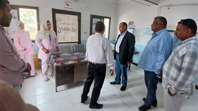 رئيس مركز قوص يتفقد المستشفى المركزي للاطمئنان على الخدمات خلال العيد|صور