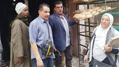 تموين دمياط تشن حملات مكثفة على المخابز البلدية والمنافذ التموينية في ثاني أيام العيد  