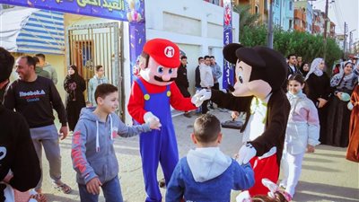 مسرح عرائس وملاهي اطفال في مراكز الشباب بمحافظة دمياط 