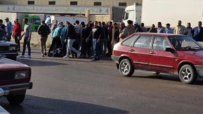 مصرع وإصابة شخصين في حادث تصادم أعلى الطريق الزراعي في البحيرة