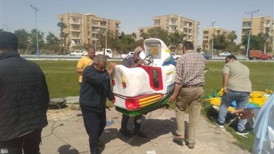 حملة مكثفة لإزالة الإشغالات والتعديات وتحسين المرور في السويس 