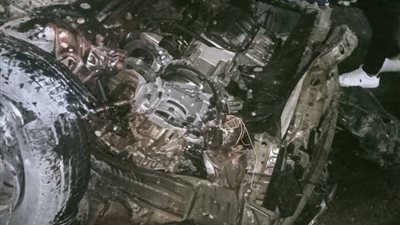 بسبب السرعة الزائدة.. إصابة شخصين في حادث انقلاب سيارة بالبحيرة