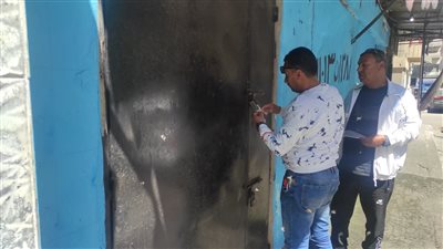 رئيس حي الزهور ببورسعيد: غلق وتشميع 3 محلات للخردة وفرز القمامة