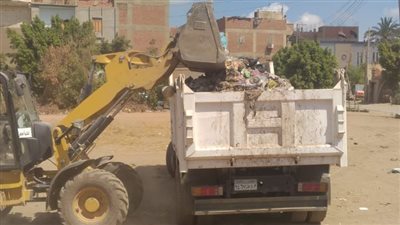  رفع 36 ألف طن تراكمات قمامة بنطاق مراكز ومدن المنوفية