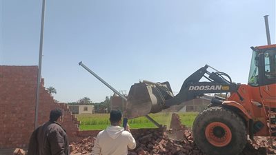 محافظة الجيزة: منع 62 مخالفة بناء على أملاك الدولة والأراضي الزراعية خلال إجازة عيد الفطر