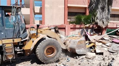 لليوم الثانى على التوالى.. حملات إزالة مخالفات البناء في بورسعيد 