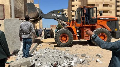 محافظة الإسماعيلية:  إزالة 20 حالة تعدي بمركز أبوصوير 