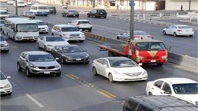 كثافة مرورية في القاهرة والجيزة صباح اليوم الثلاثاء 