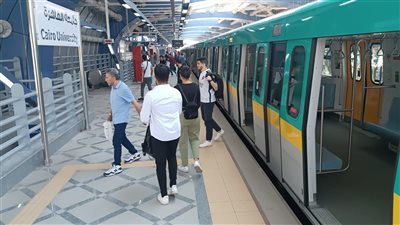 اليوم.. عودة ساعات التشغيل الرسمية لقطارات الخط الثالث لمترو الأنفاق