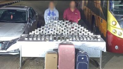 مزاج الخير..  ضبط ١٠٠ كيلو جرام حشيش بـ8 ملايين جنيه في السويس