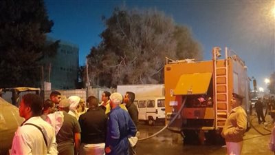 حريق داخل مصنع بالمنطقة الصناعية الثالثة بمدينة اكتوبر و الحماية المدنية تتدخل