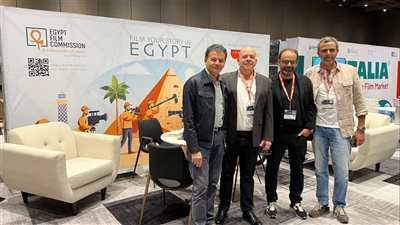 جناح لجنة مصر للأفلام يجذب اهتماماً عالمياً في السوق الأمريكية للأفلام 