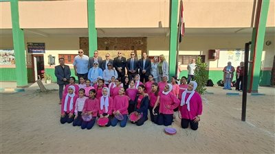 القليوبية تنفذ المشروع القومي للعروض الرياضية بمدرسة السيدة عائشة الإعدادية