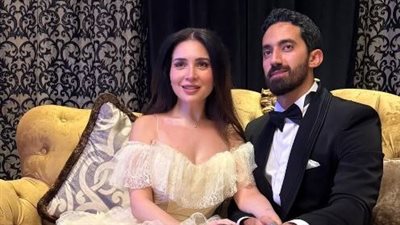 يوم من عمري .. أول تعليق من زوج مي عز الدين بعد عقد قرانهما